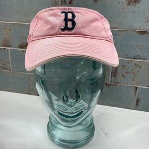 Boston Redsox Genuine Merchandise Breast Cancer Womens Pink Visor Adjustable
